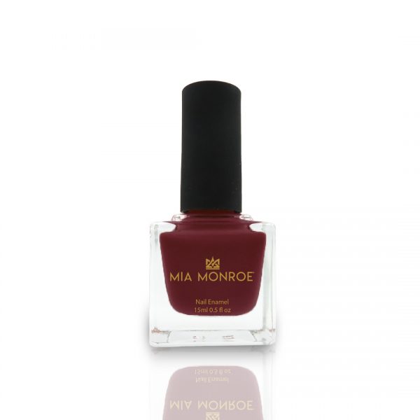 Fall Color Collection Nail Polish Falling in Love - Dark Wine Red