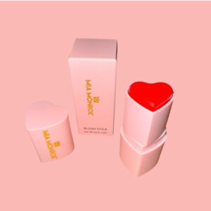 Mia Monroe's Heart Shaped Blush Sticks Red Tone